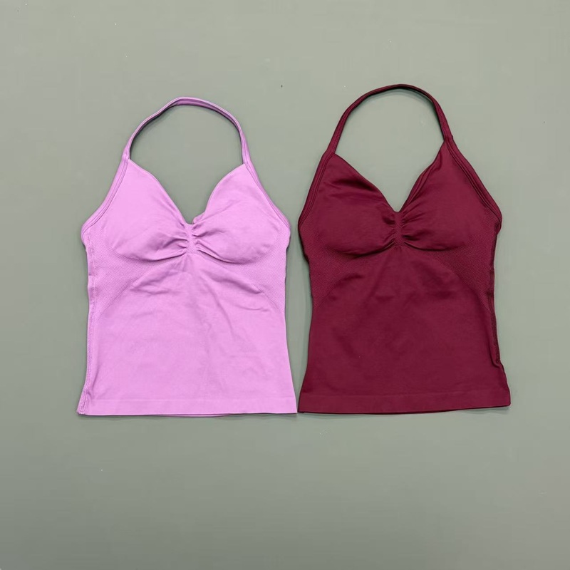Gym Women Sports Tank Top Seam - Sports Bra Racerback recension och pris