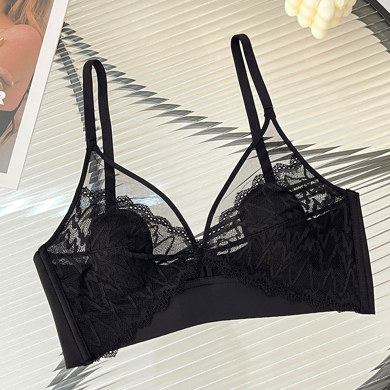 Sexy Lace Crop Top Deep V Back - T Shirt Bra Seamless recension och pris