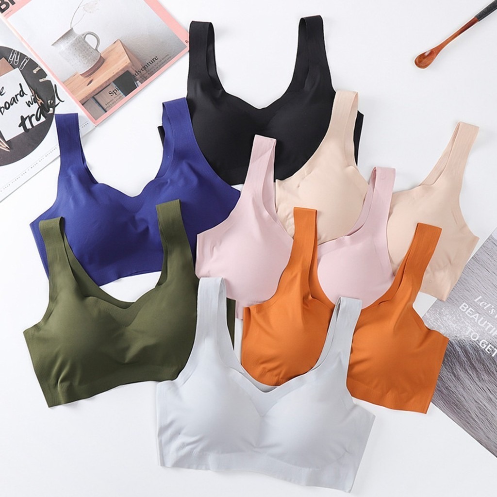 3PCS Sexy Sports Bra Seamless  - Full Coverage Bra recension och pris
