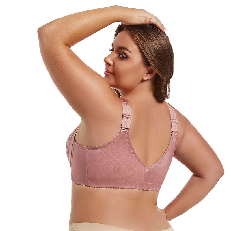 Women's Plus Size Lace Underwe - Plunge Bra Push Up recension och pris