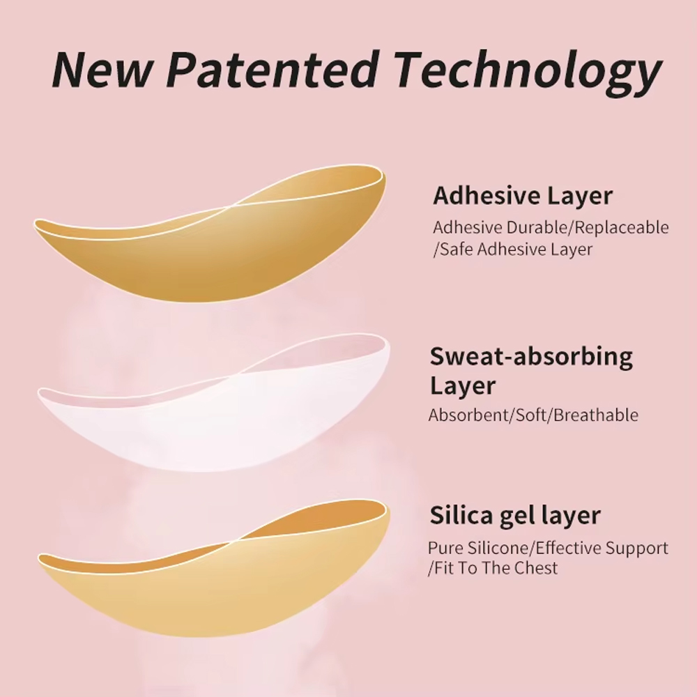 Cleavage Lift Silicone Stick-o - Backless Bra Sticky recension och pris