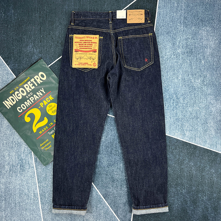14oz Red Selvedge Denim Jeans  - Levis Jeans 501 recension och pris